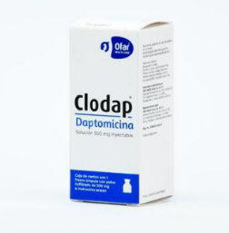 Clodap 500 mg - Daptomicina Solución Inyectable