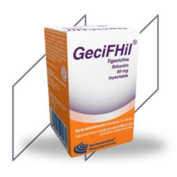 GeciFHil 50 mg - Tigeciclina Solución Inyectable