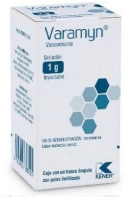 Varamyn 1 g - Vancomicina Solución Inyectable